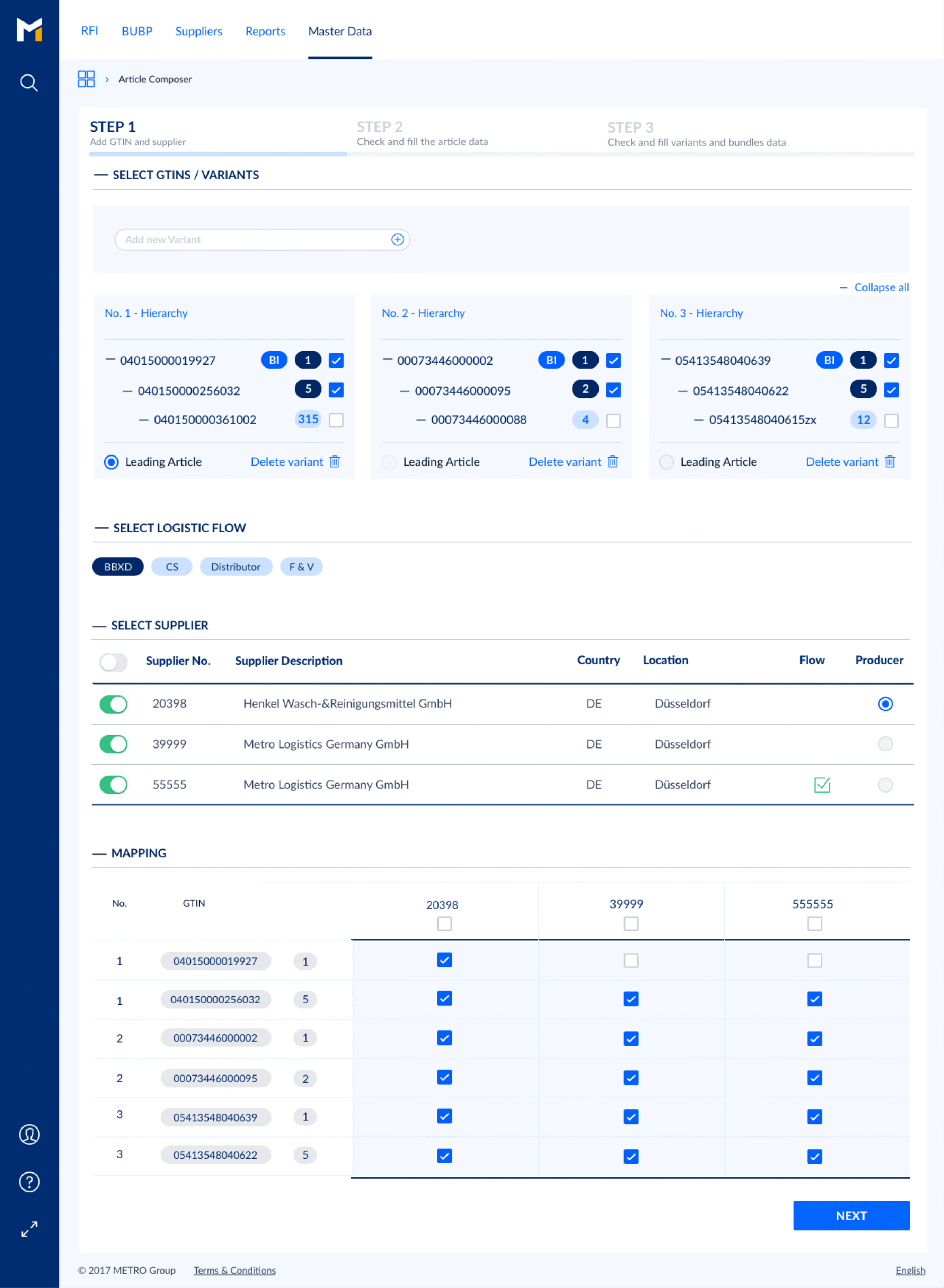 UI Dashbord